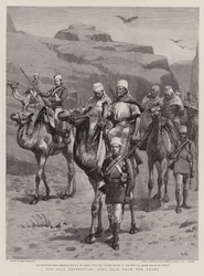 The Nile Expedition, sent back from the Front